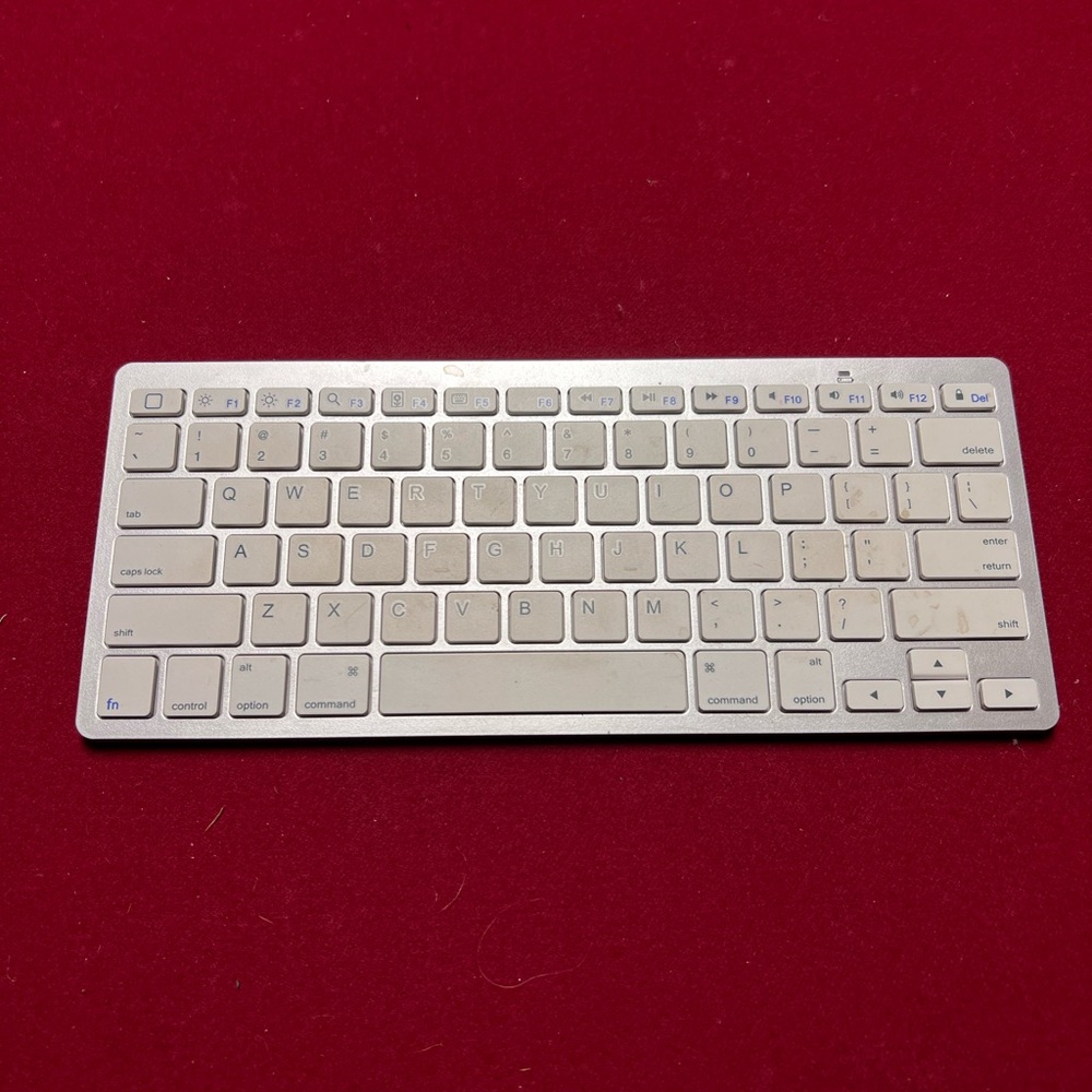 Battery powered keyboard